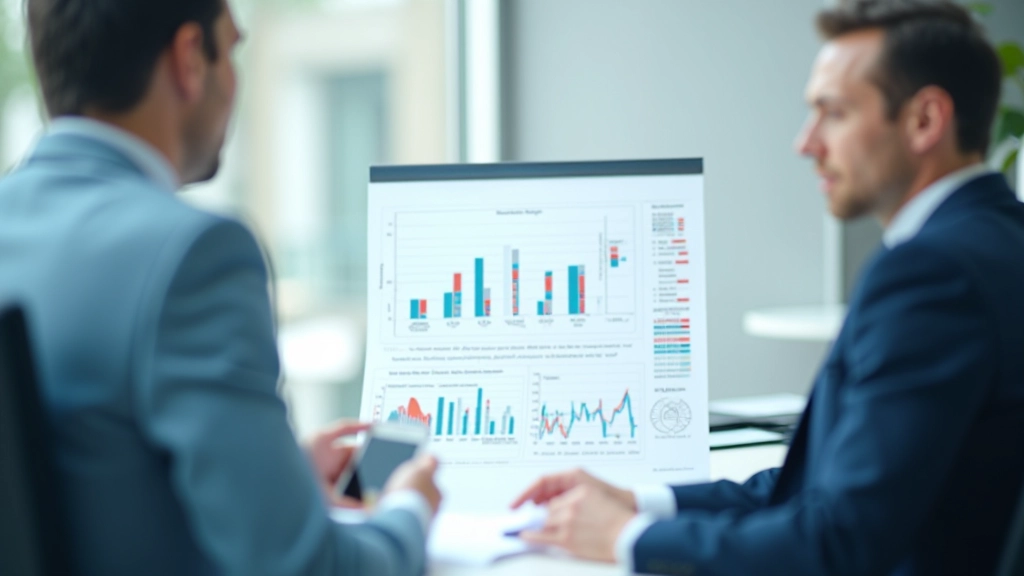 Grafici e analisi di valutazione aziendale con flussi di cassa scontati