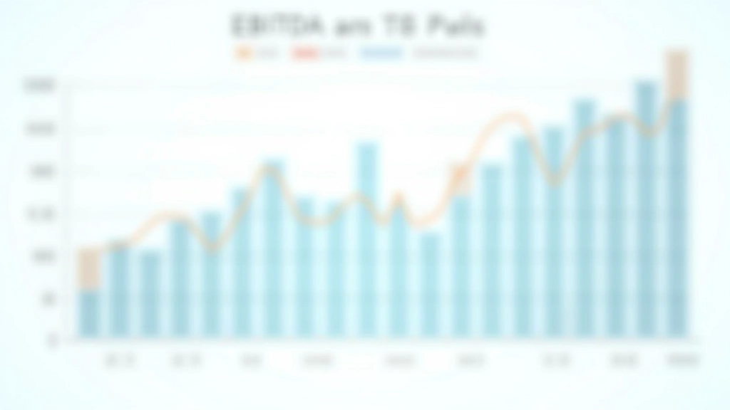 Grafico comparativo di multipli EBITDA in diversi settori dell'economia italiana con analisi visiva